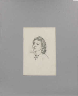 Вышеславцев Николай Николаевич. Портрет ученицы Ирины Фоминичны Фёдоровой